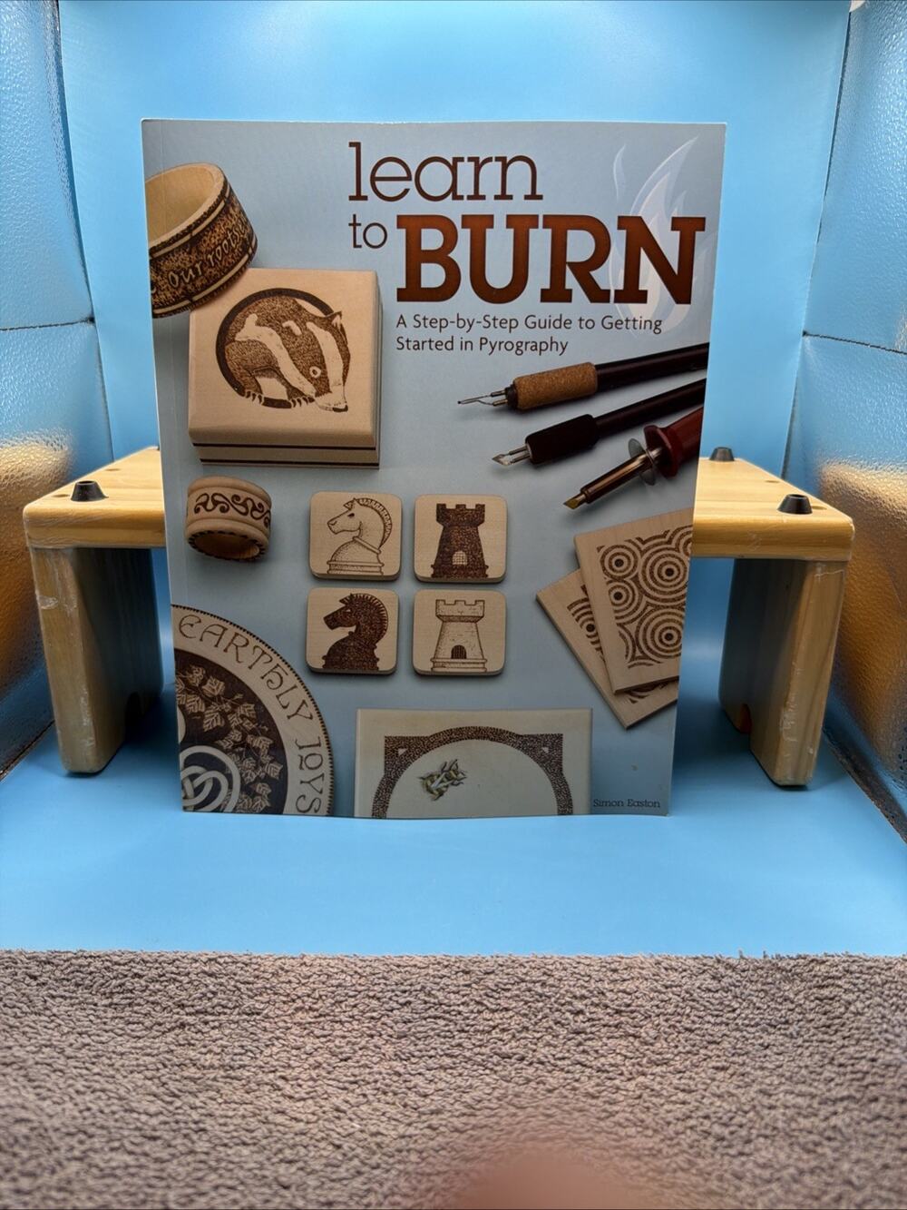 Learn to Burn : A Step-By-Step Guide to Getting Started in Pyrography by...